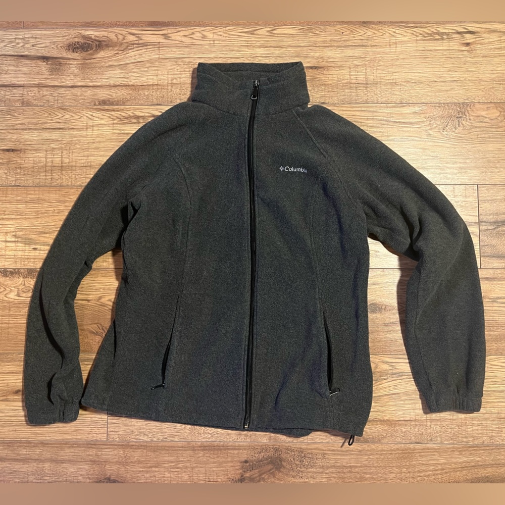 Columbia Fleece Zip Up Sweater